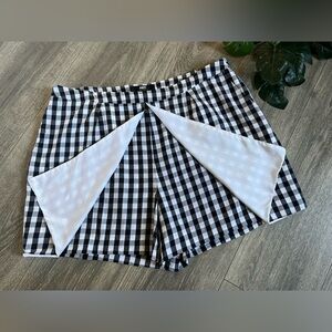 Abs Allen Schwartz gingham skort size PXL
